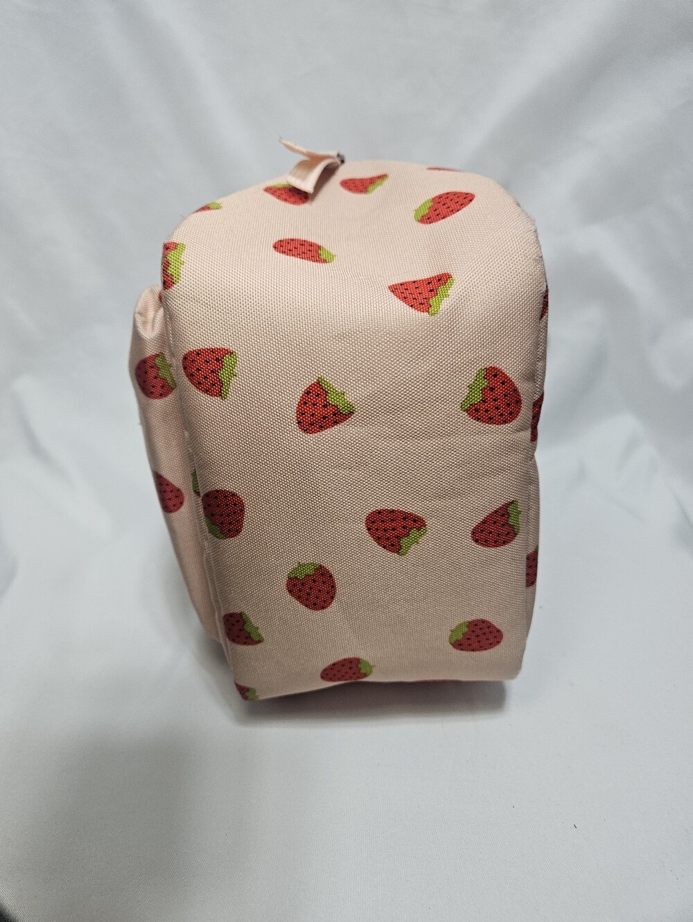 JanSport Strawberry Print Insulated Lunch Bag Pink Lunch Box Cute Fruit Pattern - Picture 6 of 9